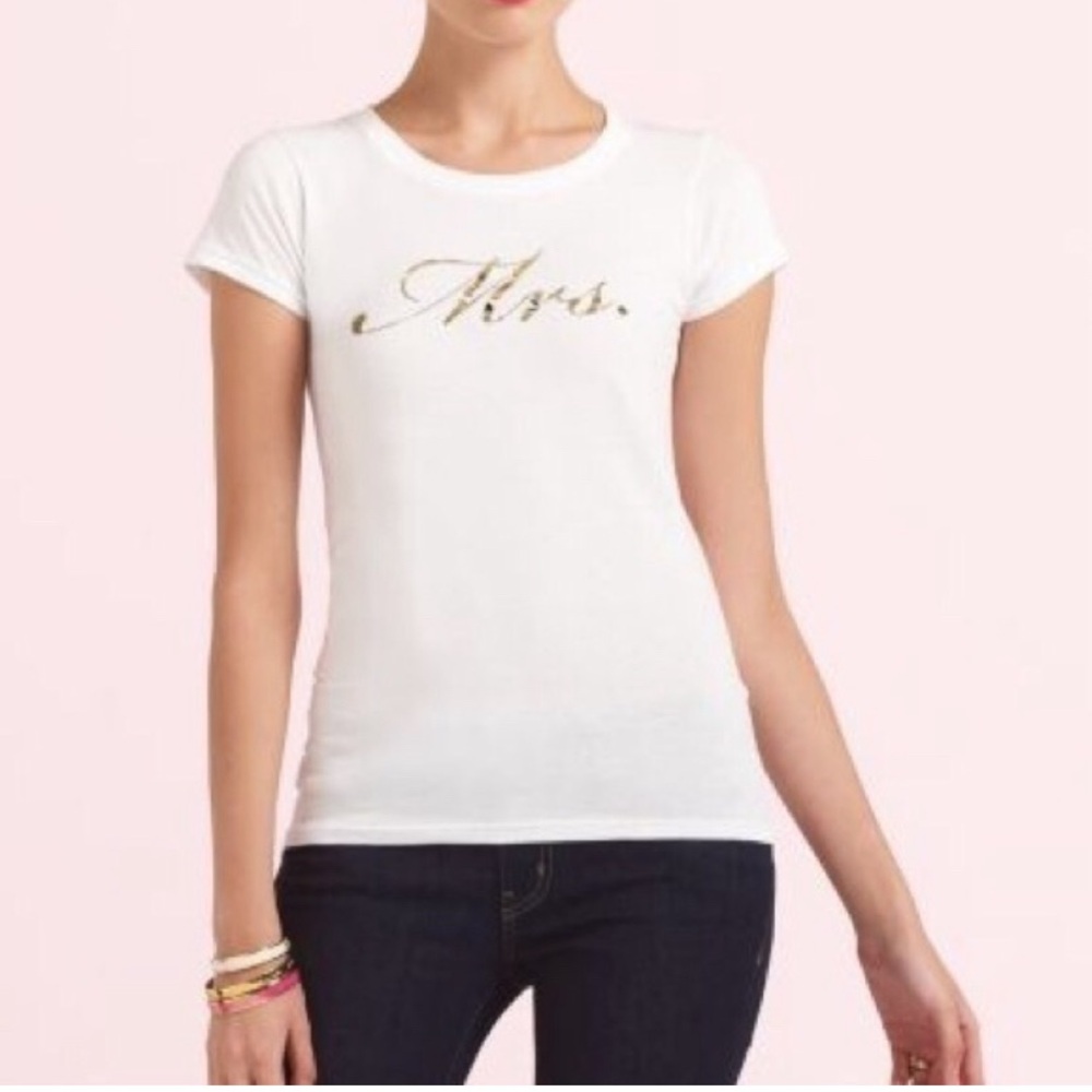 Kate Spade Wedding Belles MRS T Shirt